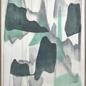 Li Ying李莹_When Spring春山图_2023_Water-based woodcut print on rice paper水印版画、宣纸、水性颜料_Ed of 6+2AP_H120x92cm_s