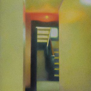 Liu Liu刘流_Red No.7红7号_2025_Watercolor on canvas_H25x20cm